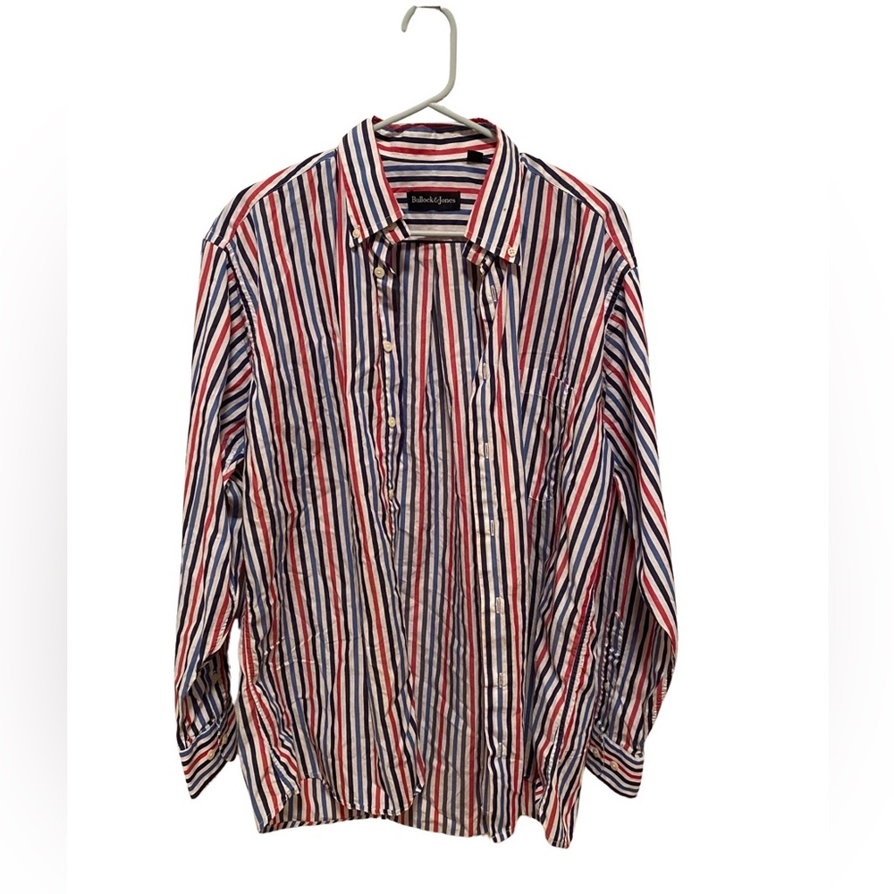Bullock and‎ Jones striped button up